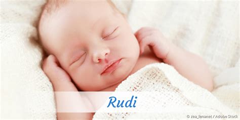 was bedeutet der name rudi